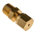 RS PRO Brass Compression Fitting for Use with Thermocouple or PRT Probe, RoHS Compliant Standard 286-715