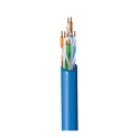 Belden 2200ENH Cat6a Shielded Screened Ethernet Cable, 500 m, Blue Low Smoke Zero Halogen 