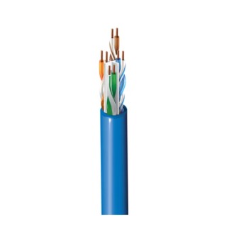 Belden 2200ENH Cat6a Shielded Screened Ethernet Cable, 500 m, Blue Low Smoke Zero Halogen 