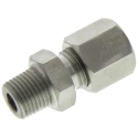 RS PRO Stainless Steel Compression Fitting for Use with Thermocouple or PRT Probe, RoHS Compliant 286-759