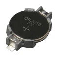 Takachi Electric Industrial Surface Mount Battery Holder for 2 x CR2016 Coin Cells 