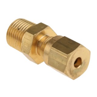 RS PRO Brass Compression Fitting for Use with Thermocouple or PRT Probe, RoHS Compliant Standard 286-721