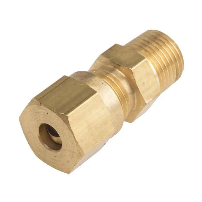 RS PRO Brass Compression Fitting for Use with Thermocouple or PRT Probe RoHS Compliant 286-737