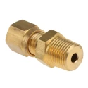 RS PRO Brass Compression Fitting for Use with Thermocouple or PRT Probe, RoHS Compliant Standard 286-721