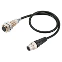 Omron Threaded Barrel Inductive Proximity Sensor M12 2-Wire, 3V 30 V dc, 7 mm Detection, Brass E2E-X7D212-M1TGJ-T 0.3M