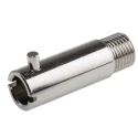 RS PRO Bayonet Adapter for Use with Temperature Sensor, Nickel Plated Brass, RoHS Compliant 286-917