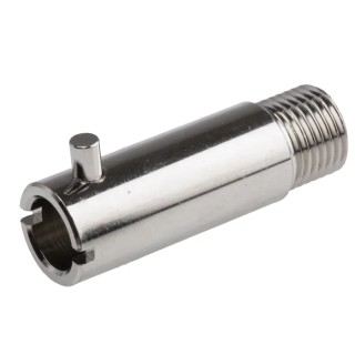 RS PRO Bayonet Adapter for Use with Temperature Sensor, Nickel Plated Brass, RoHS Compliant 286-917
