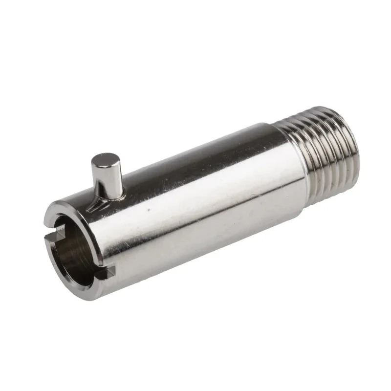 RS PRO Bayonet Adapter for Use with Temperature Sensor, Nickel Plated Brass, RoHS Compliant 286-917