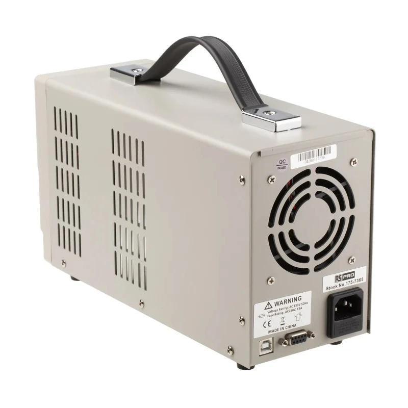 RS PRO Digital Bench Power Supply 0-60V, 5A, 300W, Digital Control, USB & RS232 Interfaces 175-7365