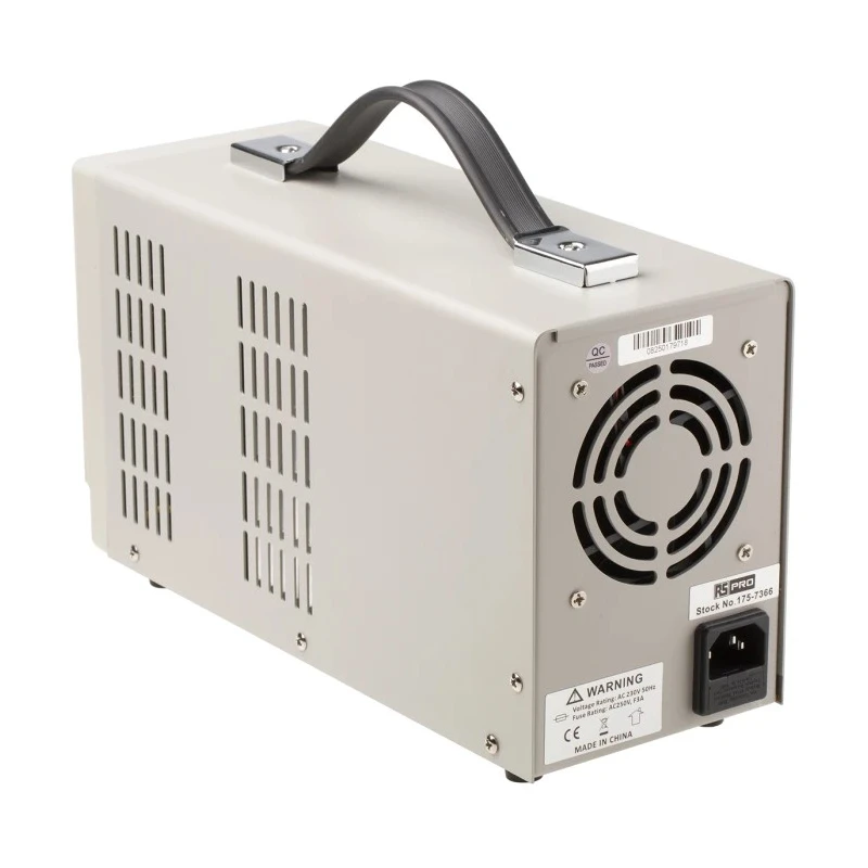 RS PRO Digital Bench Power Supply 1-Output 0 V AC to 60V, 300 W, 5 A Max 175-7366