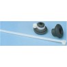 SES Sterling Cable Tie DV Wire Clamp 22mm Black Polychloroprene 02520530010