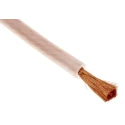 Staubli SiliStrom Series Transparent Hook Up Wire, 6384 x 0.07 mm Core Strands, 10 m Length, 1.5 kV, Flame 175-7488