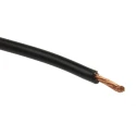 Staubli SiliVolt-2V Series Black Silicone Jacket Hook Up Wire, 511x0.05 mm Strands, 25 m Length, 1.5kV Voltage 175-7489