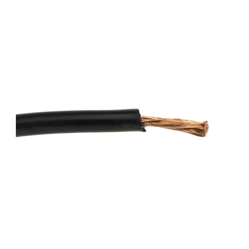 Staubli SiliVolt-2V Series Black Silicone Jacket Hook Up Wire, 511x0.05 mm Strands, 25 m Length, 1.5kV Voltage 175-7489