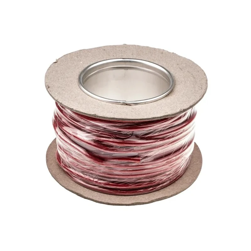 Staubli SiliVolt-1V Series Red Hook Up Wire 1.5kV Copper Conductor 651/0.07 mm Strands 25 m 175-7483