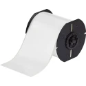 Brady White Label Roll, 101 mm Width, Vinyl Material, Non-Laminated, Compatible with i3300, S3100, BBP30 B30C-4000-7569-WT