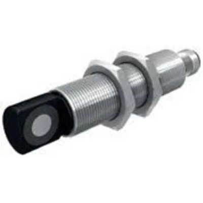 Turck Threaded Barrel Ultrasonic Proximity Sensor M18 1.3 m Detection Range 150 mA 4 to 20 mA RU130U-M18ES-LI8X2-H1151