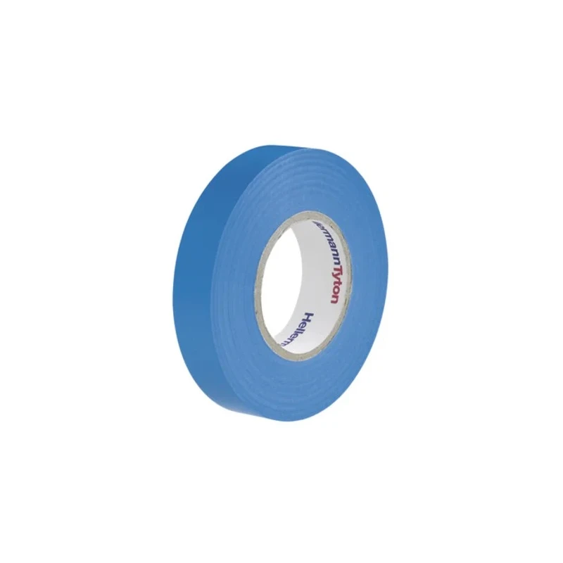 HellermannTyton Electrical Tape Blue Polyvinyl Chloride PVC, 15mm Width x 10m Length 710-00100 HTAPE-FLEX15-15x10-PVC-BU