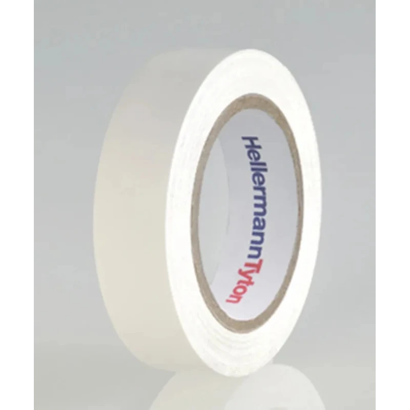 HellermannTyton White Electrical Tape 15mm x 10m PVC, Breakdown Voltage 40kV, Operating 710-00105 HTAPE-FLEX15-15x10-PVC-WH