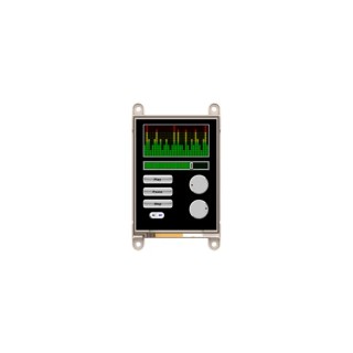 4D Systems Raspberry Pi Resistive Touch Screen Display Module Gen4 Diablo16 with 81.28 mm Screen gen4-uLCD-32PT-PI