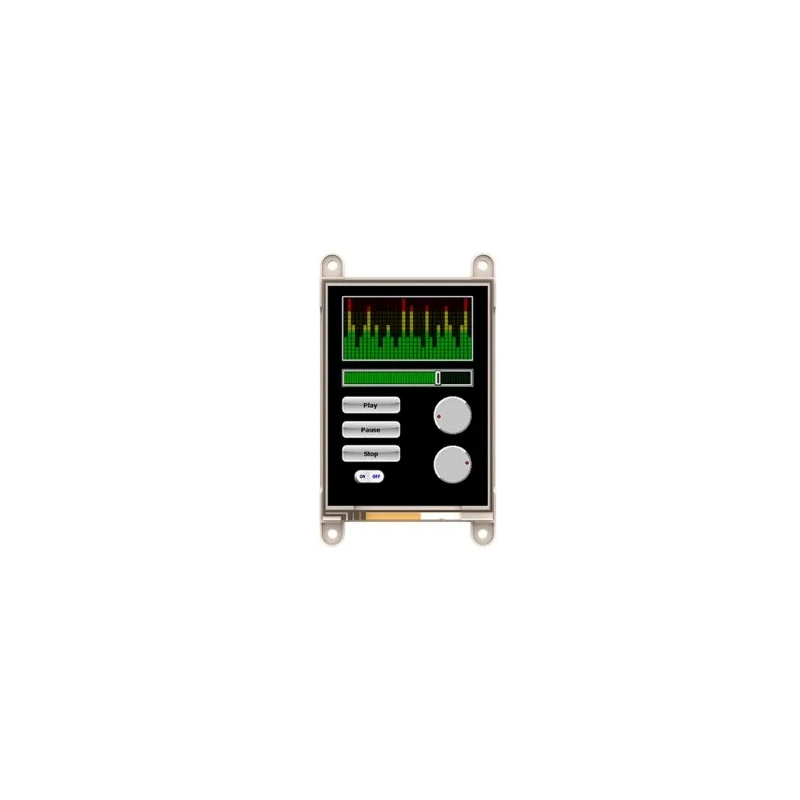 4D Systems LCD Display Module with Resistive Touch Screen 81.28 mm 240 x 320 Pixel gen4-uLCD-32PT-AR