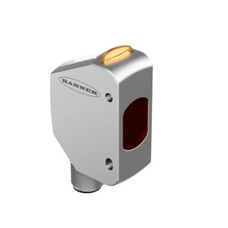 Banner Photoelectric Sensor Block Sensor Detection Range 35 mm to 610 mm NPN/PNP Output IP67 IP68 IP69K Q4XFKLAF610-Q8