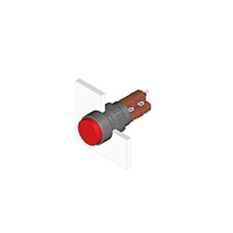EAO Modular Switch Actuator Push Button Red for Use with Series 31 Switch 31-132.0252