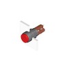 EAO Modular Switch Actuator Push Button Red for Use with Series 31 Switch 31-132.0252