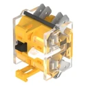 EAO Contact Block Modular Switch Contact Block 500V, 6A, SPDT, Quick Connect Terminals 704.905.3/D