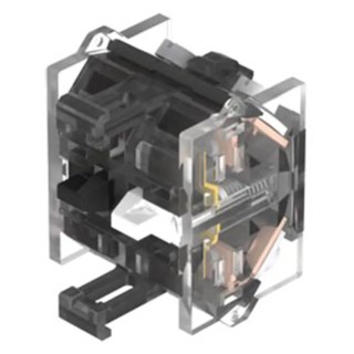 EAO Modular Switch Contact Block, 500V AC, 10A, Screw Terminal, 37x29x23 mm, 1 NO 704.910.1