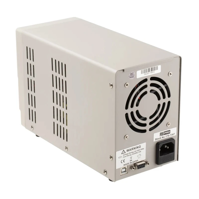 RS PRO Digital Bench Power Supply 1-Output 0 V dc to 30 V dc 150 W 5 A Max 175-7367