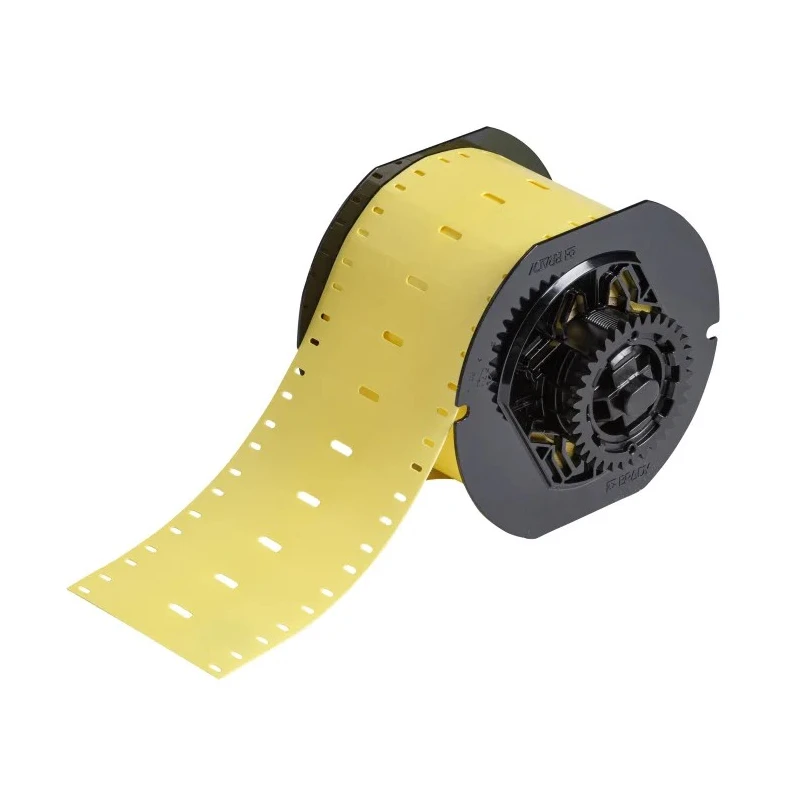 Brady Yellow Cable Marker with Thermal Transfer Printed Polyether Polyurethane Material 75 mm Label Length B33-75x15-7643-YL
