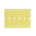 Brady Yellow Cable Marker with Thermal Transfer Printed Polyether Polyurethane Material 75 mm Label Length B33-75x15-7643-YL