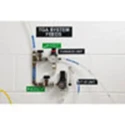 Brady White Label Printer Ribbon 110 mm Width Resin Material 60m Length B30-R4400-WT