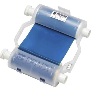 Brady Blue Label Printer Ribbon 110 mm Width Resin Material Compatible with B30 Series Printers B30-R10000-BL