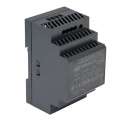 MEAN WELL DC/DC Converter 24V DC Output, 9-36V DC Input, 60W Power, DIN Rail Mount DDR-60G-24