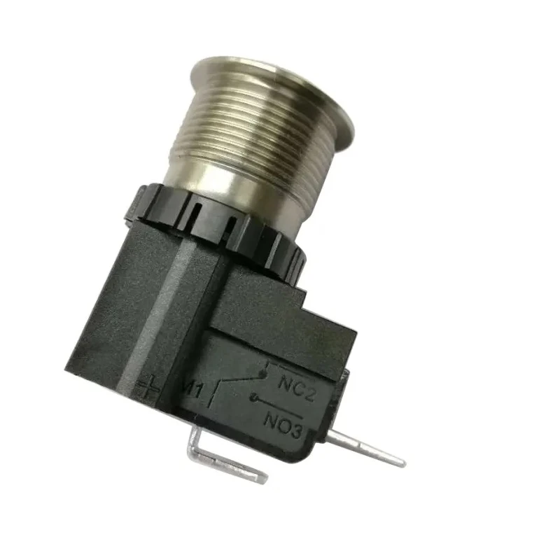 RS PRO Push Button Switch, Latching Operation, Panel Mount, 19.1 mm Cutout, SPST, IP67, 12 V dc 250 V ac 175-8065