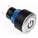 RS PRO Illuminated Momentary Push Button Switch Panel Mount SPDT White LED IP65 250V 3,5A 175-8251