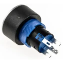 RS PRO Illuminated Momentary Push Button Switch Panel Mount SPDT White LED IP65 250V 3,5A 175-8251