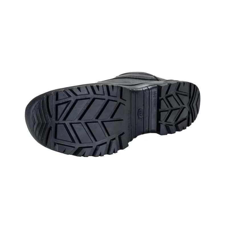 V12 Footwear Black Oxen Composite Safety Shoes Size UK 9 EU 43, Leather Upper, Composite Toe, SRC Slip Resistance V6411.01/09