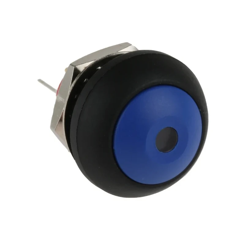 RS PRO Push Button Switch Momentary Panel Mount SPST IP67 36 V dc 13.6 mm Cutout 175-8664