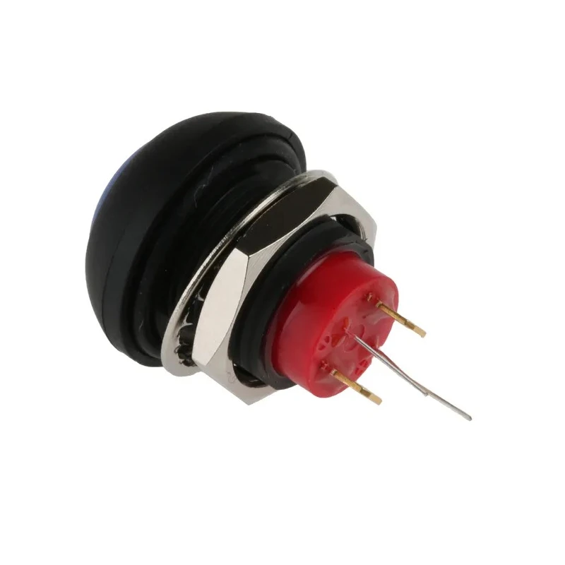 RS PRO Push Button Switch Momentary Panel Mount SPST IP67 36 V dc 13.6 mm Cutout 175-8664