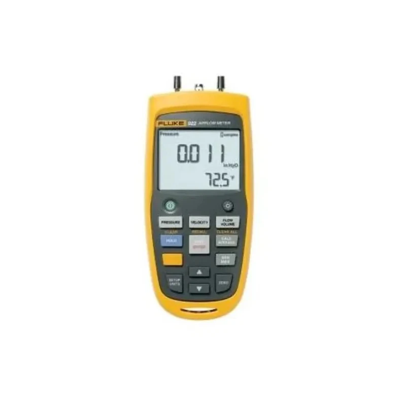 Fluke Digital Differential Manometer Kit, 2 Pressure Ports, Max Pressure 40 mbar, ±1% Accuracy, LCD Display FLUKE 922/KIT