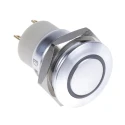 RS PRO Illuminated Push Button Switch Latching 16 mm Cutout SPST Green LED IP67 36 V dc 175-9160