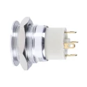 RS PRO Illuminated Push Button Switch Latching 16 mm Cutout SPST Green LED IP67 36 V dc 175-9160