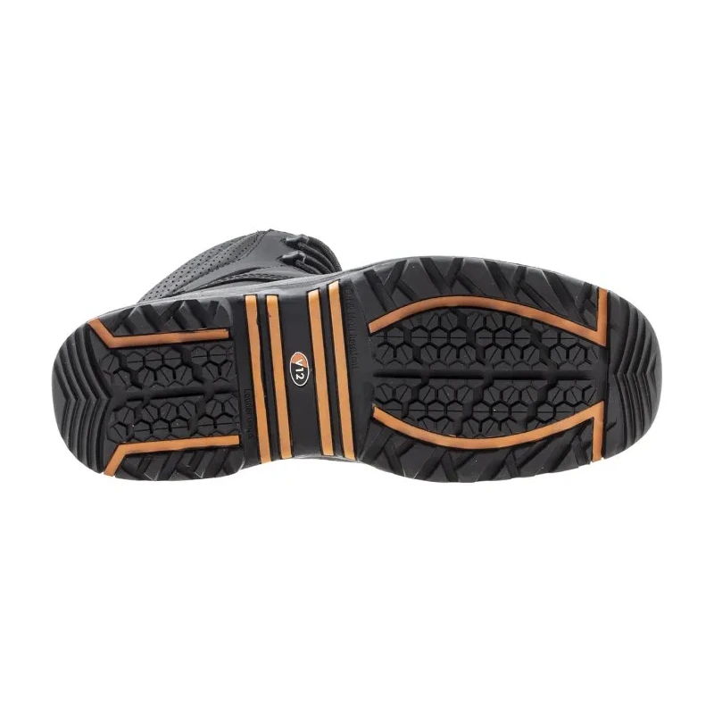 V12 Footwear Bison Black Composite Toe Capped Safety Boots Lace Up EN ISO 20345:2011 S3 HRO SRC VR600.01/09