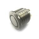 RS PRO Illuminated Momentary Push Button Switch, Panel Mount, 16 mm Cutout, SPST, Red LED, IP67, 36 V dc 36 V ac 175-9227