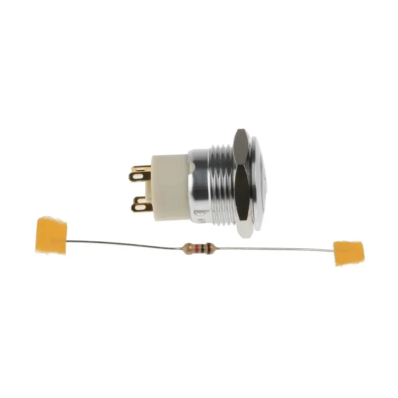 RS PRO Illuminated Push Button Switch Latching Panel Mount 16 mm Cutout SPST Green Red LED IP67 36 V dc 175-9290