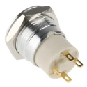 RS PRO Illuminated Push Button Switch Latching SPST Red LED 16 mm Cutout Panel Mount IP67 36 V dc 175-9303