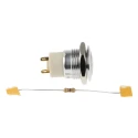 RS PRO Illuminated Push Button Switch Latching SPST Red LED 16 mm Cutout Panel Mount IP67 36 V dc 175-9303